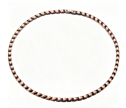 Smooth Link necklace — copper-tone rounded links